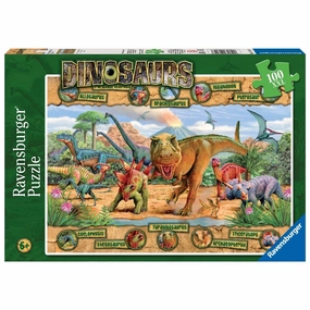 Ravensburger Toys 100 pc Puzzle - Dinosaurs
