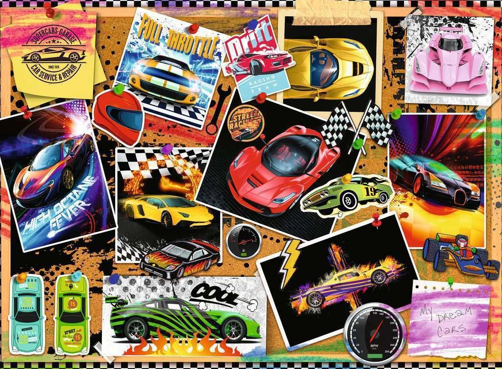 Ravensburger Toys 100 pc Puzzle - Dream Cars