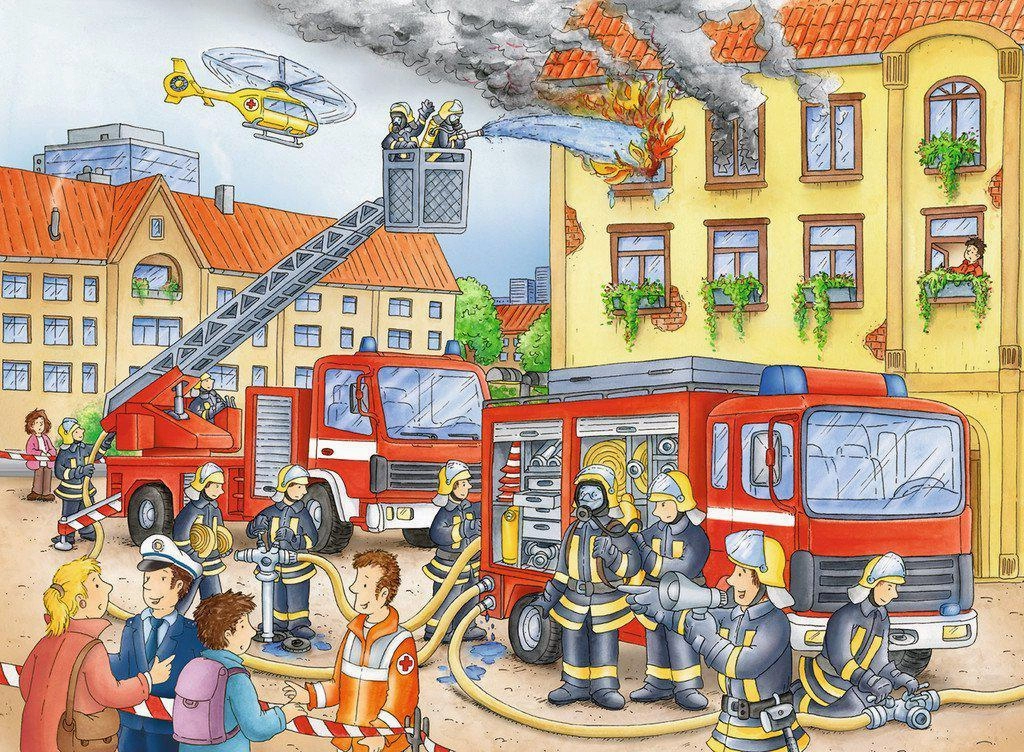 Ravensburger Toys 100 pc Puzzle - Fire Brigade