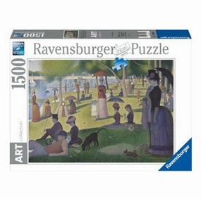 Ravensburger Toys 1500 pc Puzzle - A Sunday Afternoon on the Island of La Grande Jatte - Seurat