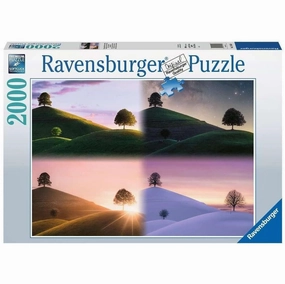 Ravensburger Toys 2000 pc Puzzle - Atmospheric Trees & Mountains