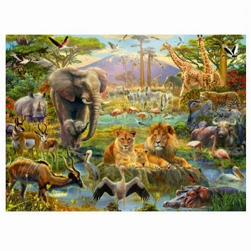 Ravensburger Toys 200 pc Puzzle - Animals of the Savanna