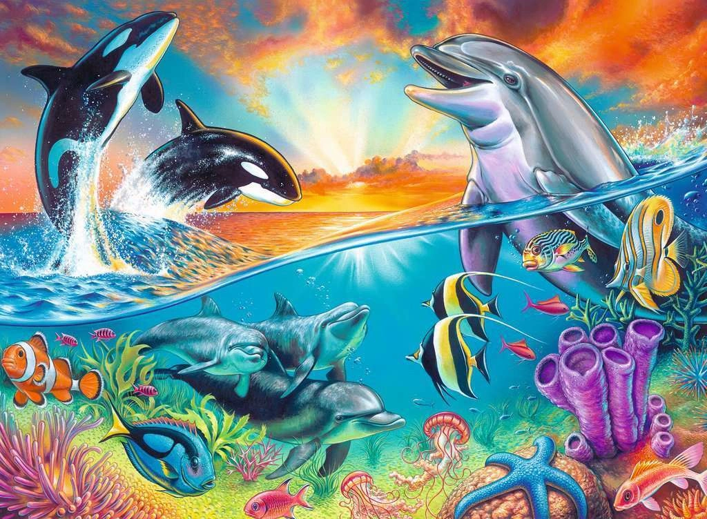 Ravensburger Toys 200 pc Puzzle - Ocean Wildlife