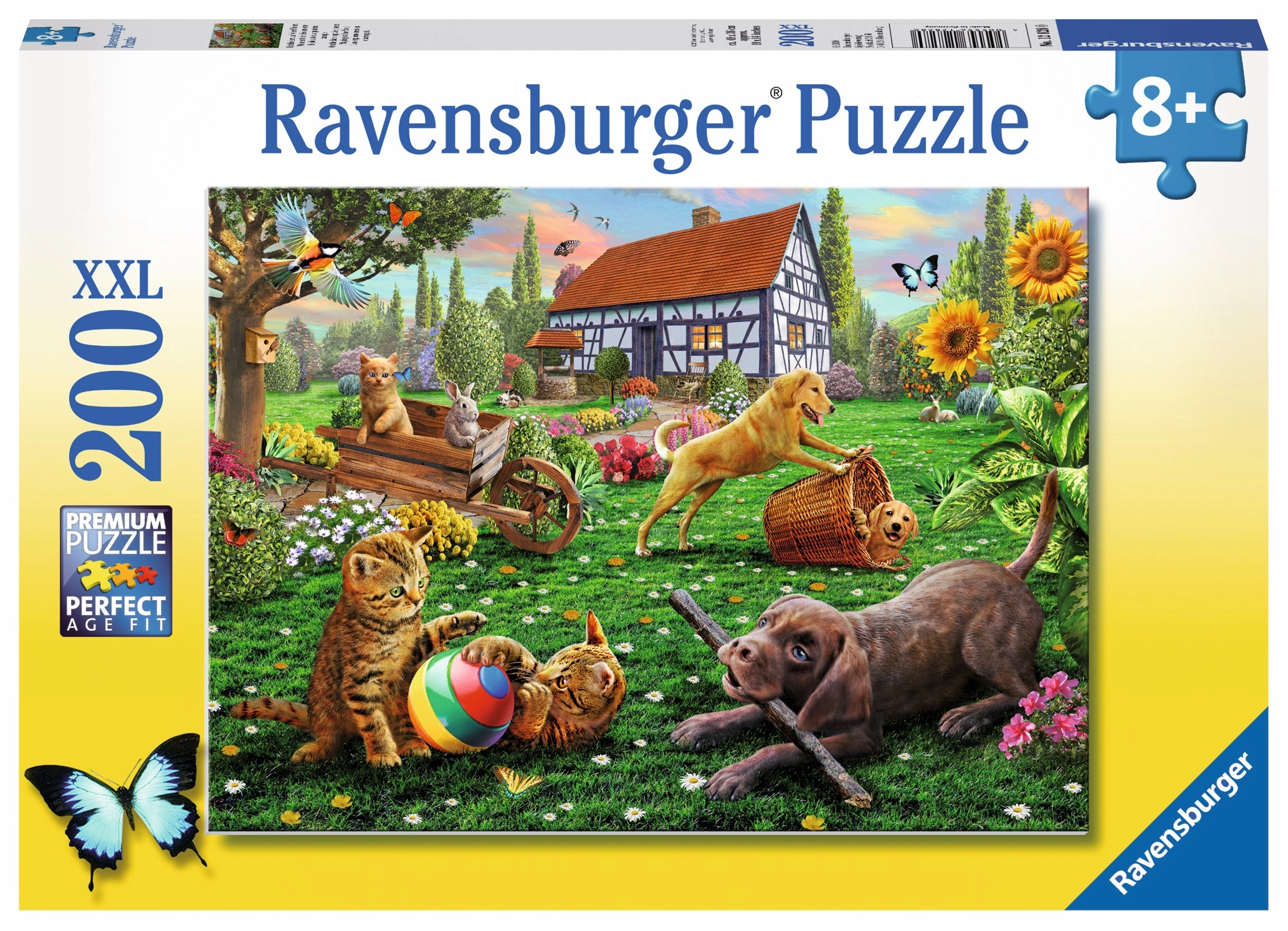 Ravensburger Toys 200 pc Puzzle - Playing in the Yard