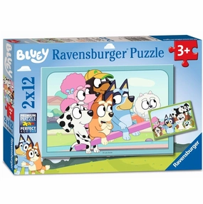 Ravensburger Toys 2 x 12 pc Puzzle - Fun with Bluey
