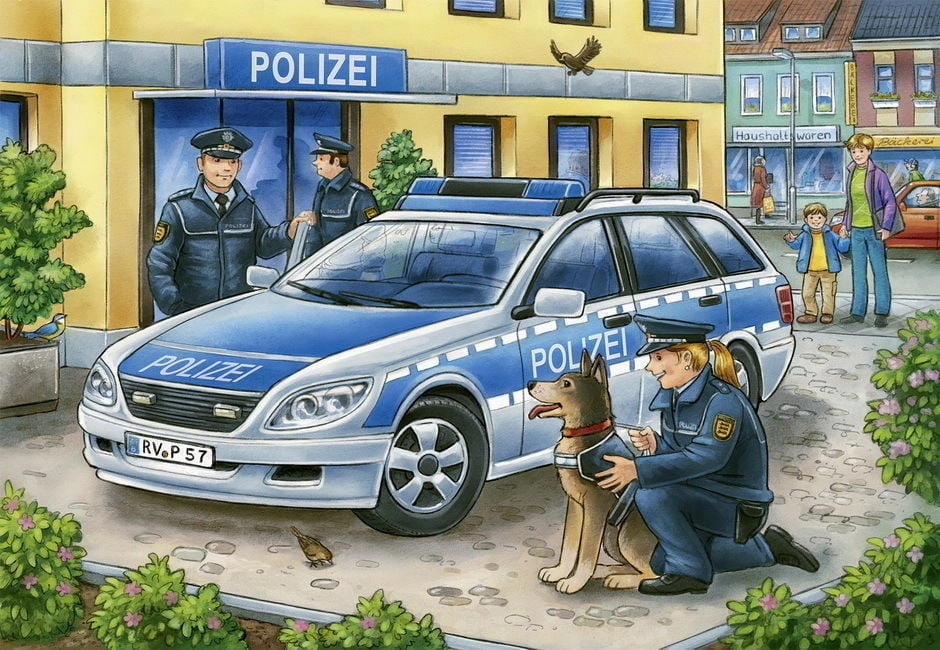 Ravensburger Toys 2 x 12 pc Puzzle - Police and Firefighters