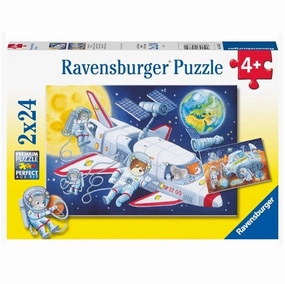 Ravensburger Toys 2 x 24 pc Puzzle - Animals in Space
