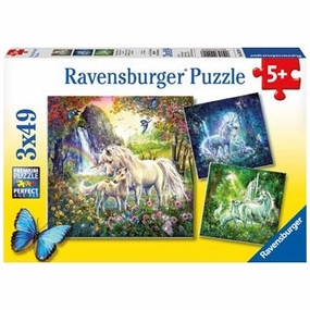 Ravensburger Toys 3 x 49 pc Puzzle - Beautiful Unicorns