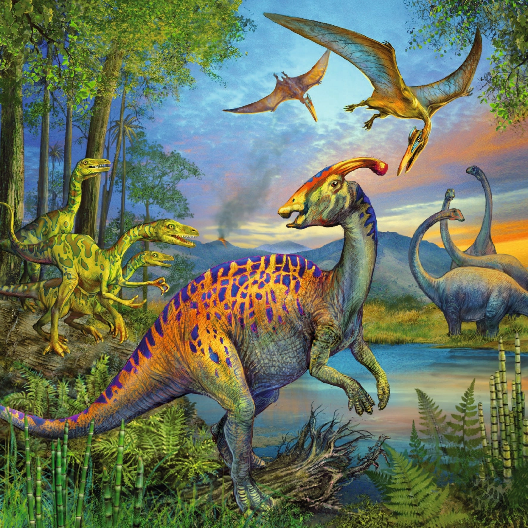 Ravensburger Toys 3 x 49 pc Puzzle - Dinosaur Fascination