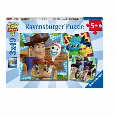 Ravensburger Toys 3 x 49 pc Puzzle - Toy Story 4 In It Together