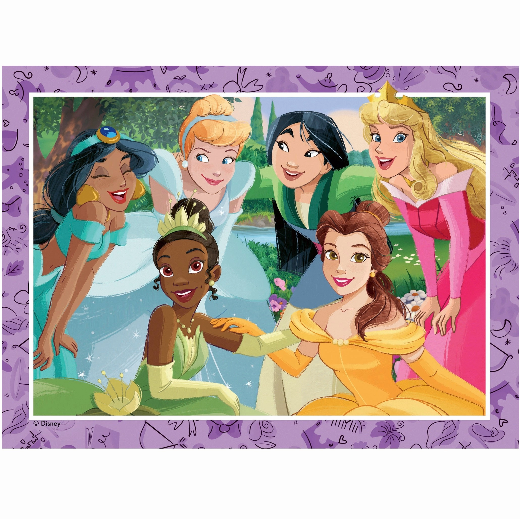Ravensburger Toys 4 in a Box Puzzle - Disney Princess Be Who You Want To Be