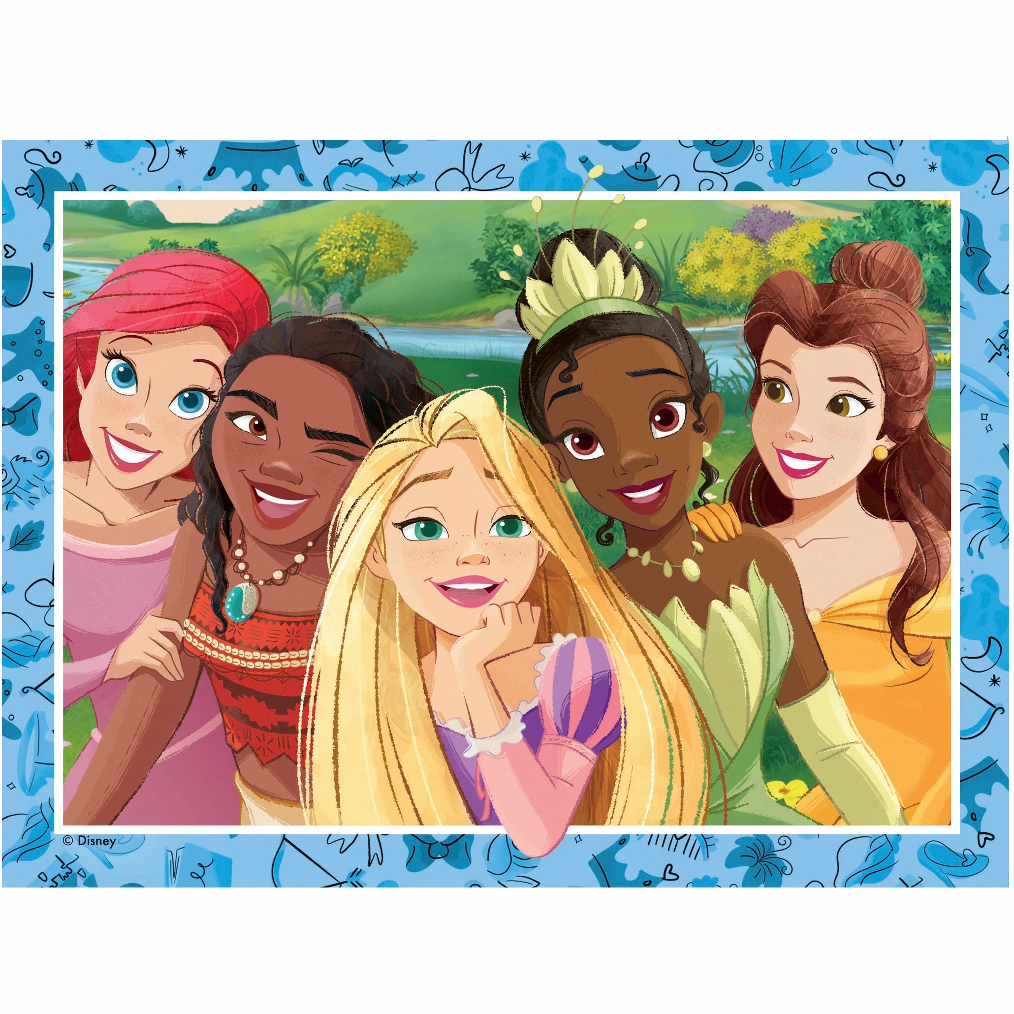 Ravensburger Toys 4 in a Box Puzzle - Disney Princess Be Who You Want To Be