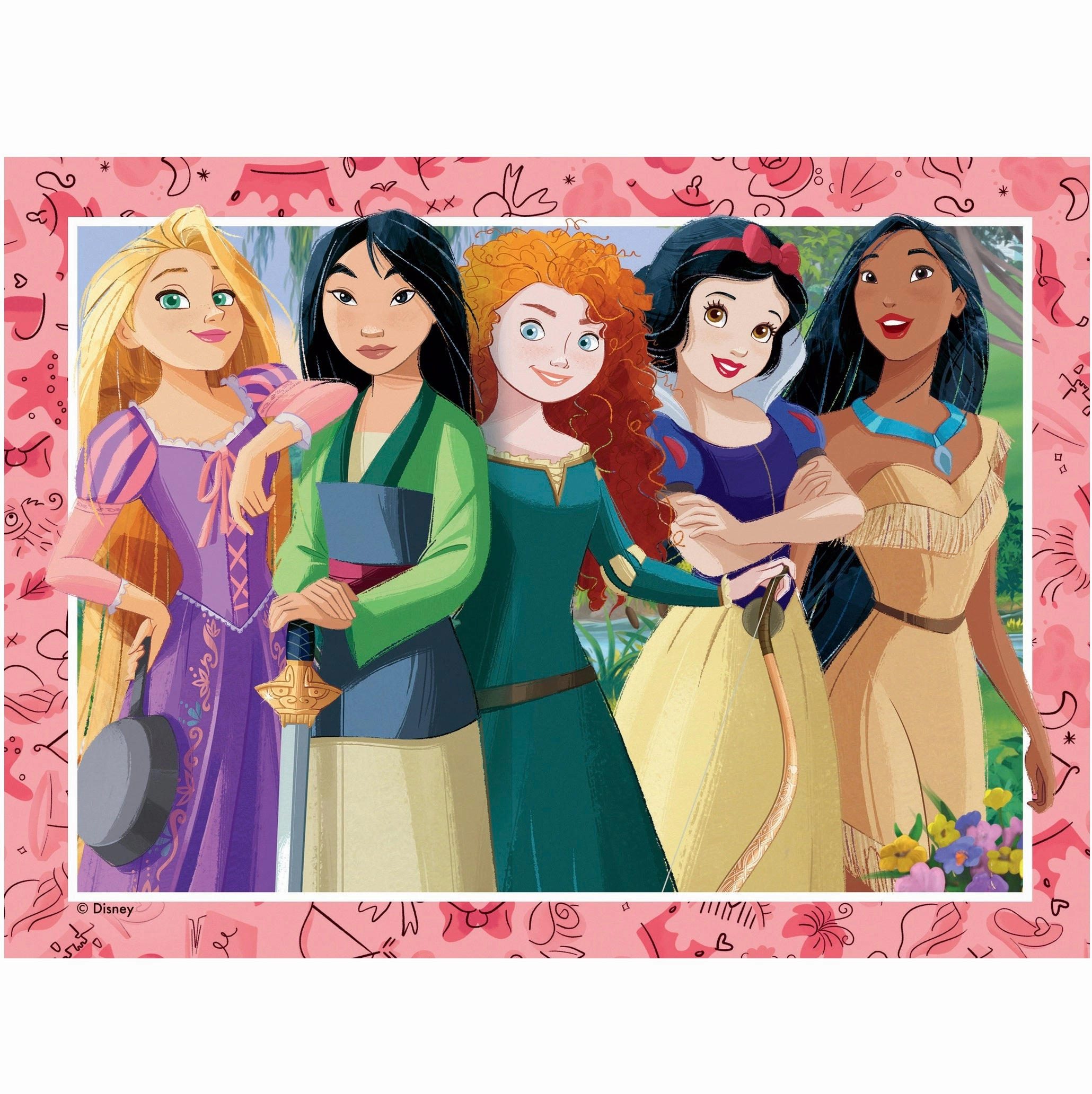 Ravensburger Toys 4 in a Box Puzzle - Disney Princess Be Who You Want To Be