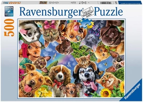 Ravensburger Toys 500 pc Puzzle - Animal Selfie