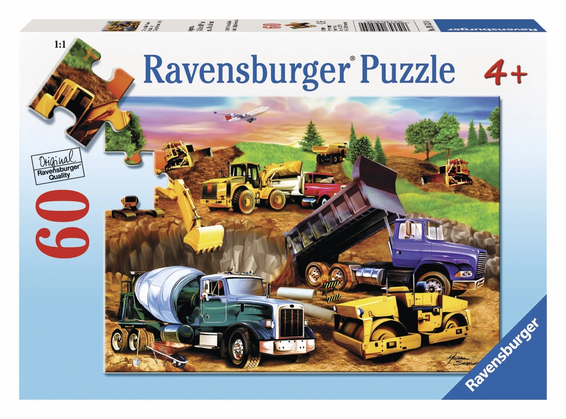 Ravensburger Toys 60 pc Puzzle - Construction Crowd