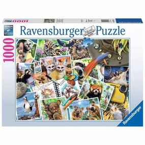 Ravensburger Toys A Traveler's Animal Journal 1000pc