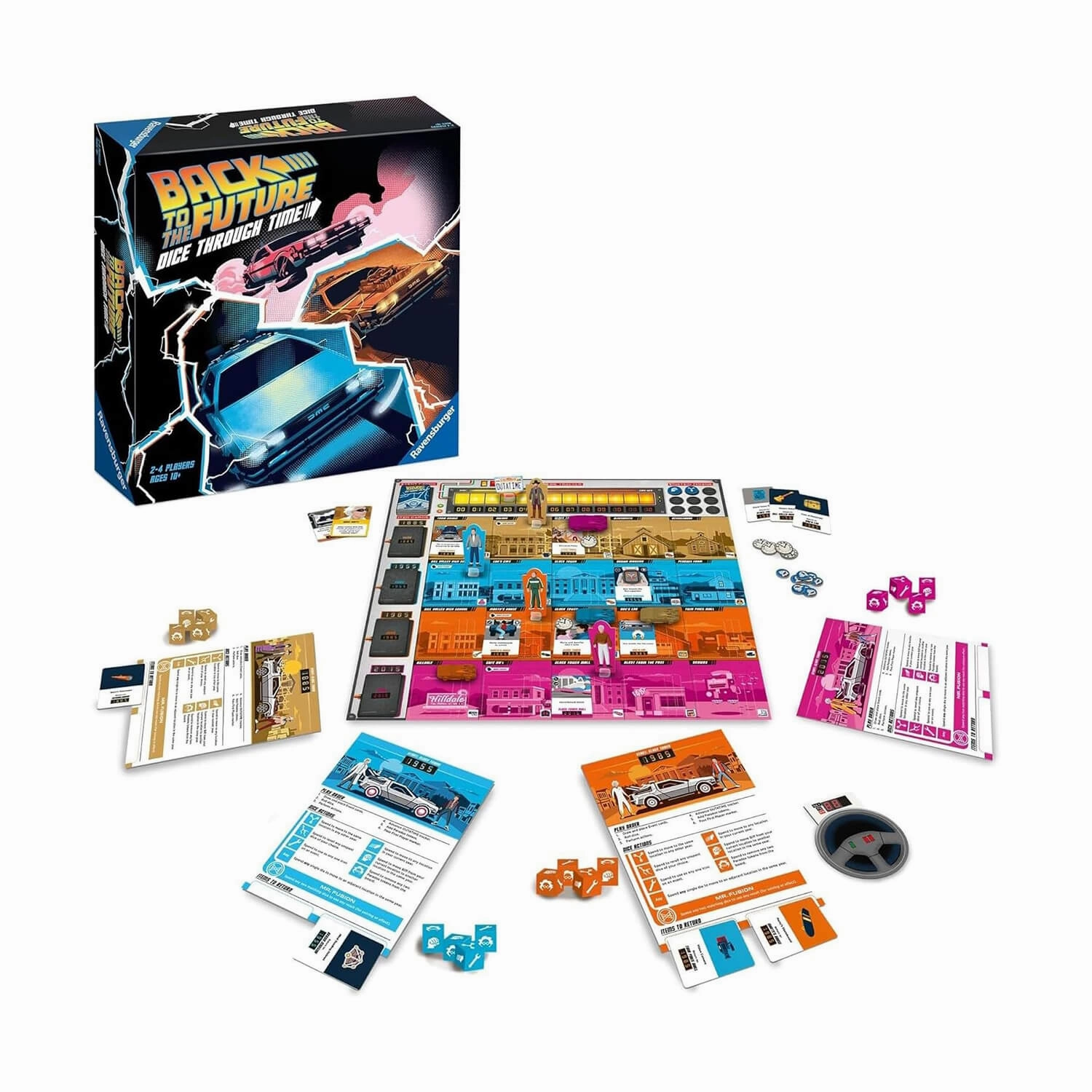 Ravensburger Toys Back to the Future Dice Through Time Board Game