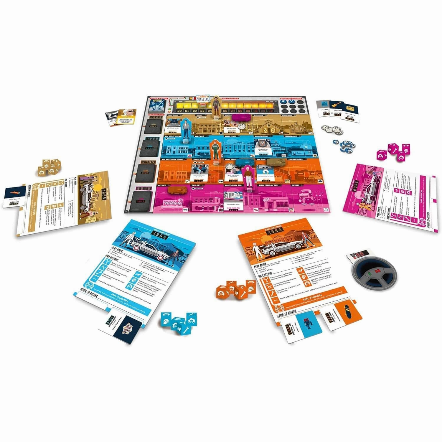 Ravensburger Toys Back to the Future Dice Through Time Board Game