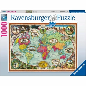 Ravensburger Toys Bicycle Ride Around the World 1000pc