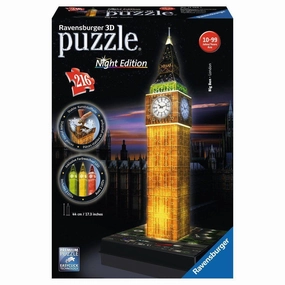 Ravensburger Toys Big Ben Night Edition 3D Puzzle