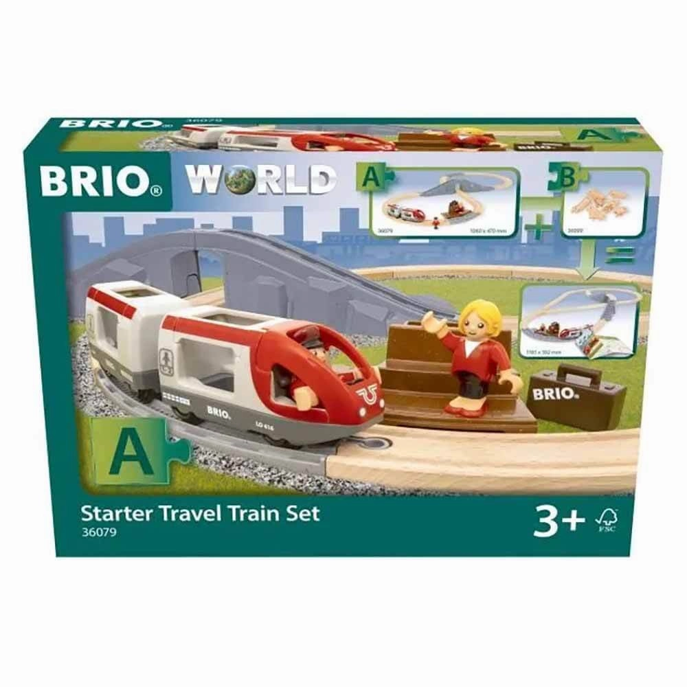 Ravensburger Toys BRIO World Starter Travel Train Set