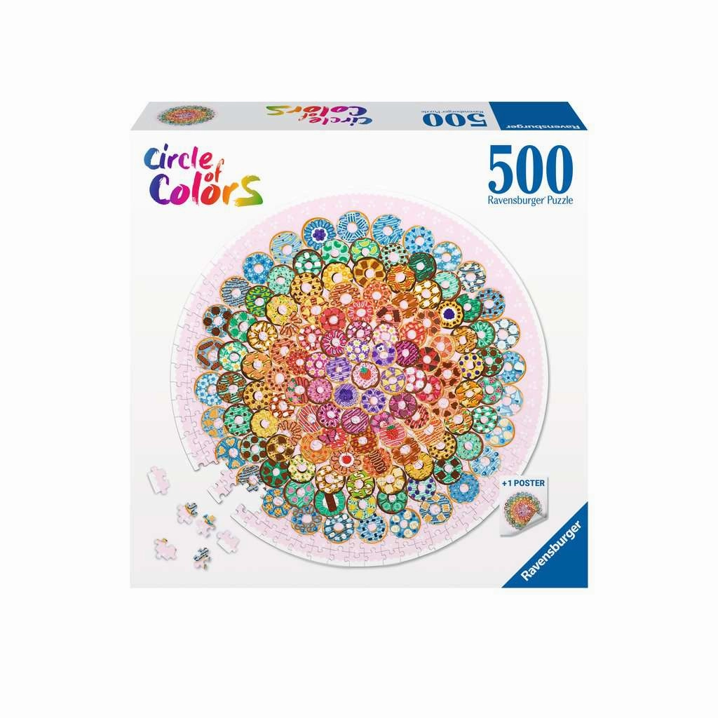 Ravensburger Toys Circle of Colors: Donuts 500pc