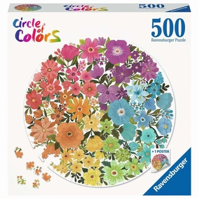 Ravensburger Toys Circle of Colors: Flowers 500pc