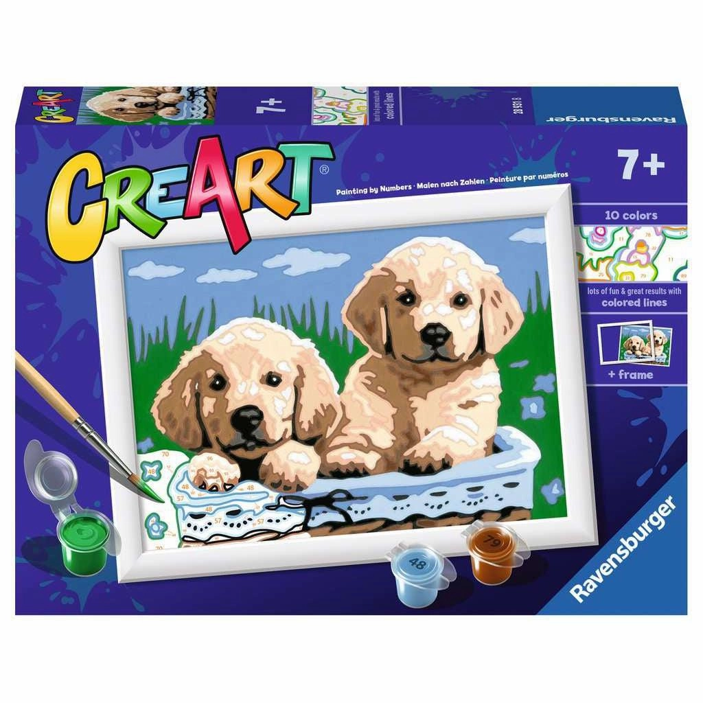 Ravensburger Toys Cute Puppies CreArt