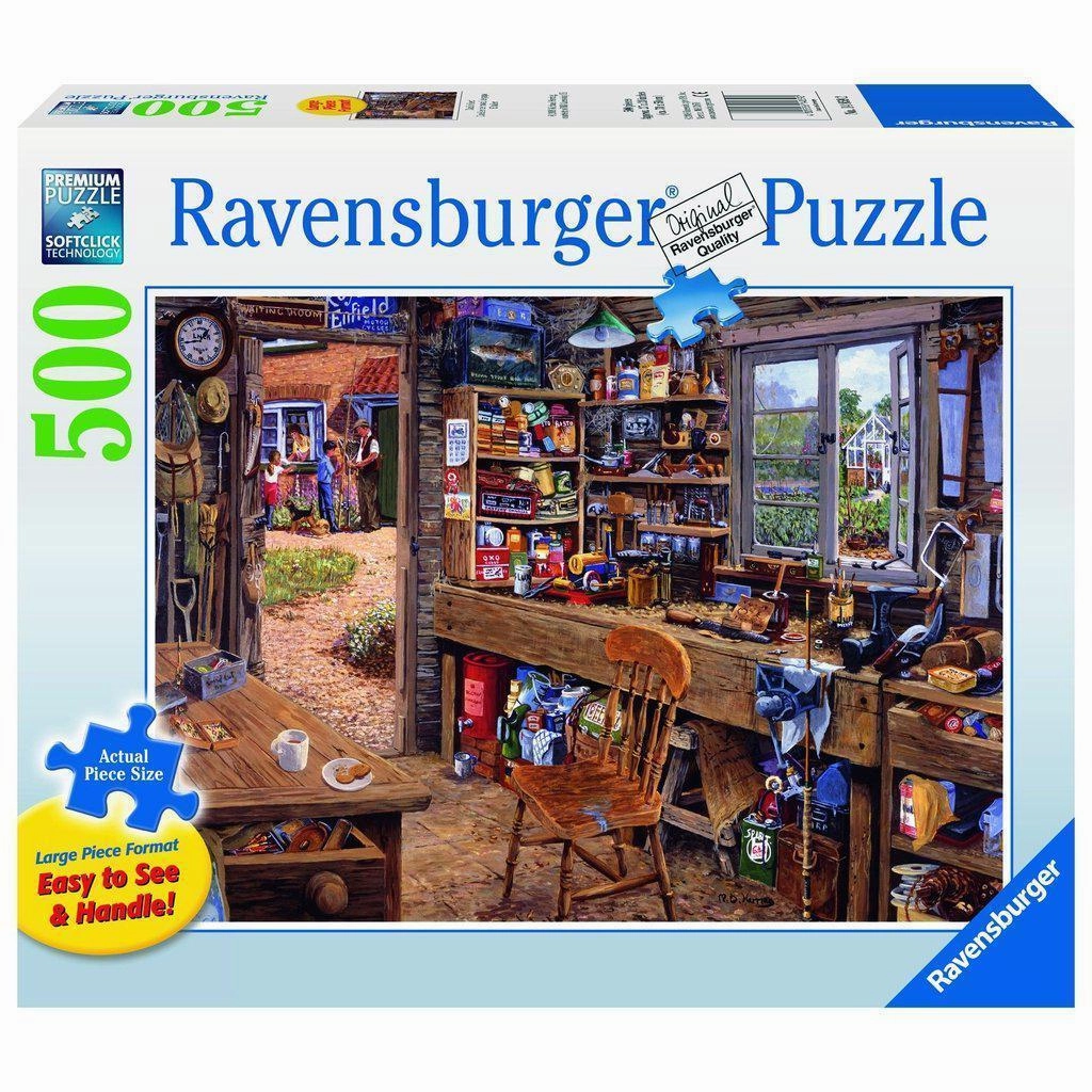 Ravensburger Toys Dad's Shed 500pc