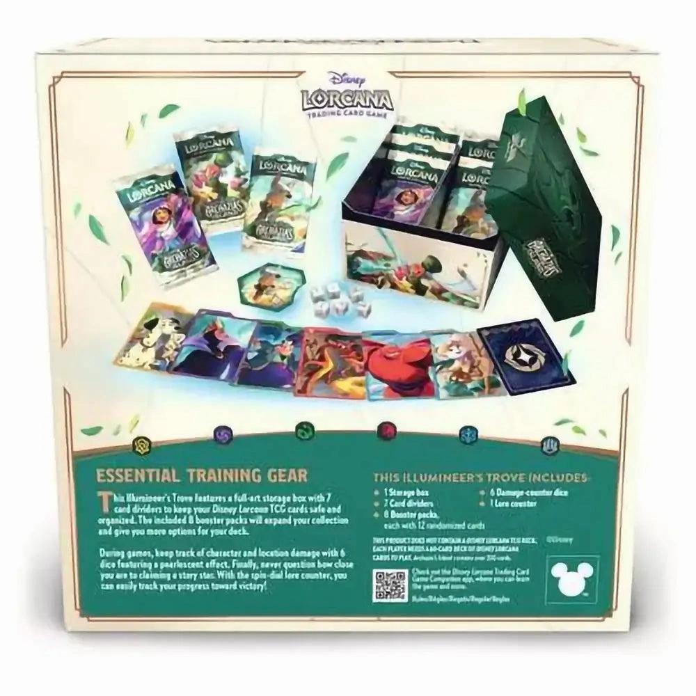 Ravensburger Toys Disney Lorcana TCG Archazias Island Illumineers Trove