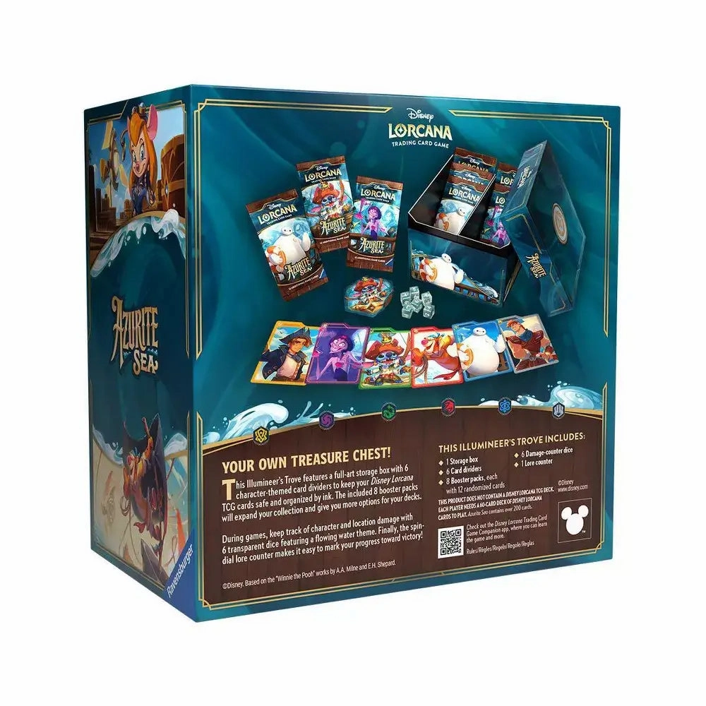Ravensburger Toys Disney Lorcana TCG Azurite Sea Illumineer's Trove
