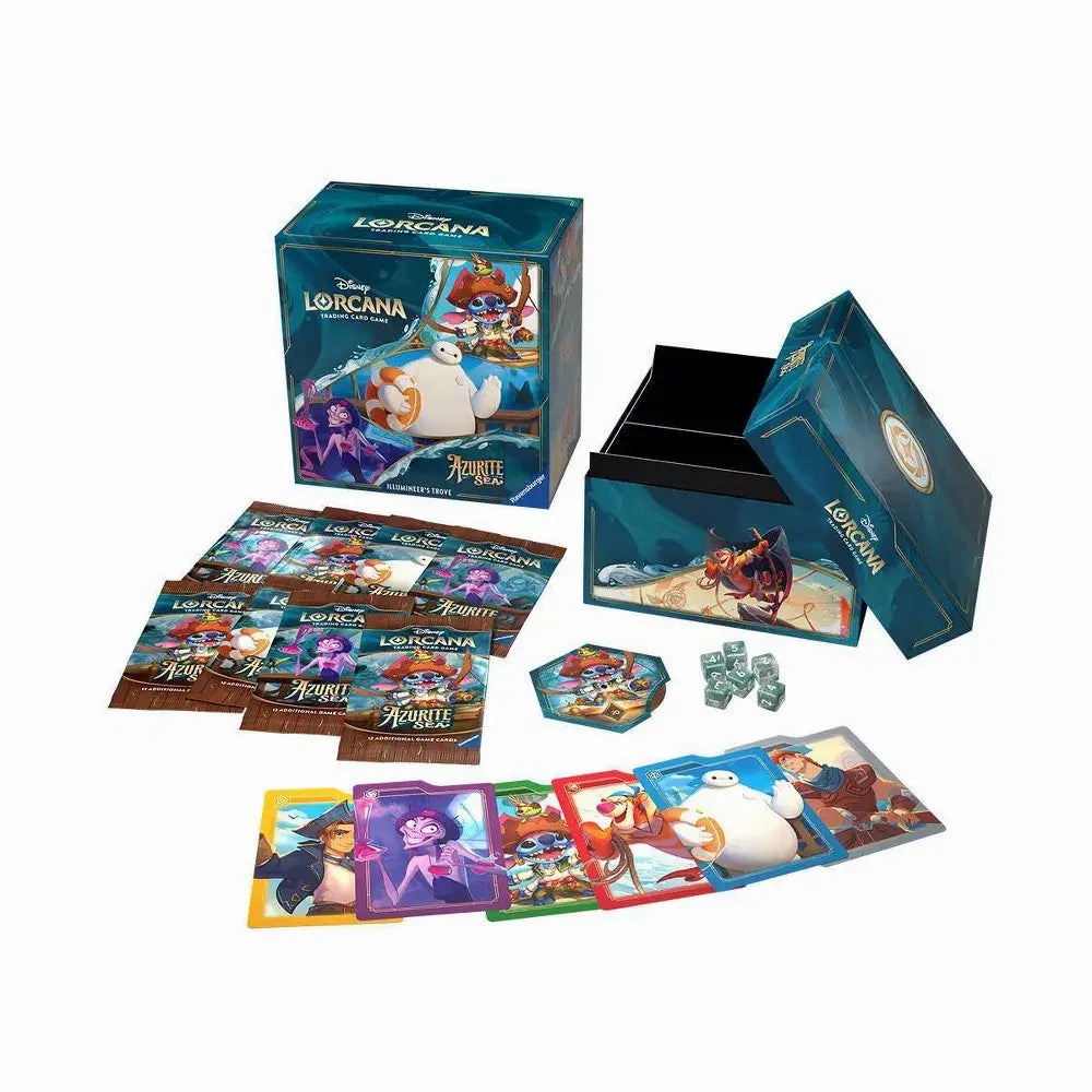 Ravensburger Toys Disney Lorcana TCG Azurite Sea Illumineer's Trove