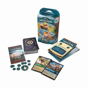 Ravensburger Toys Disney Lorcana TCG Azurite Sea Single-Player Deck (Go Go and Gadget)