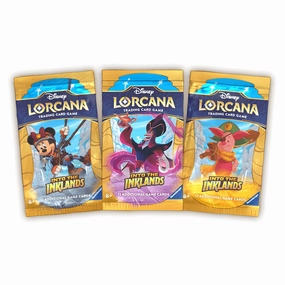 Ravensburger Toys Disney Lorcana TCG Into the Inklands Booster Pack
