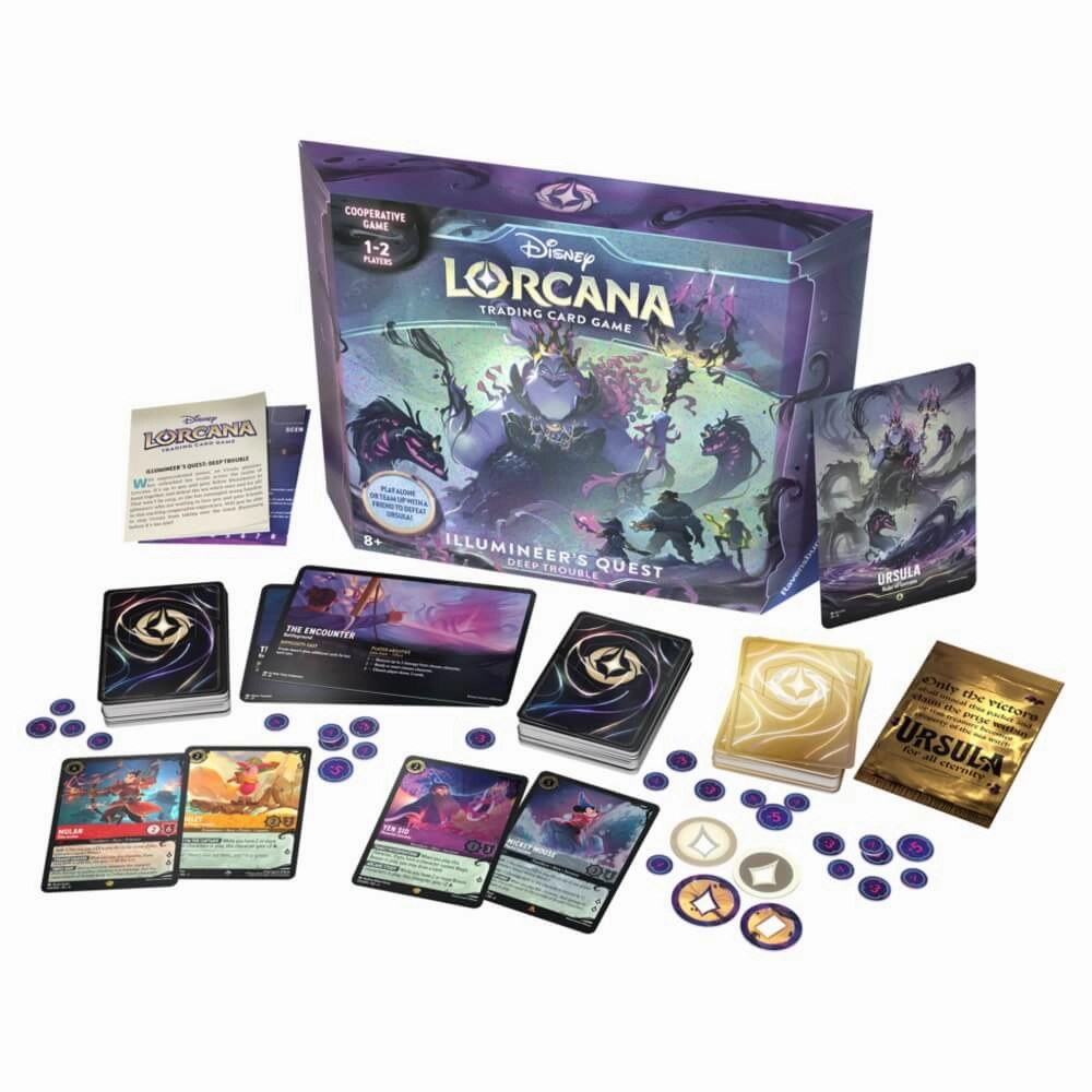 Ravensburger Toys Disney Lorcana TCG Ursula's Return Illumineer's Quest (Deep Trouble)