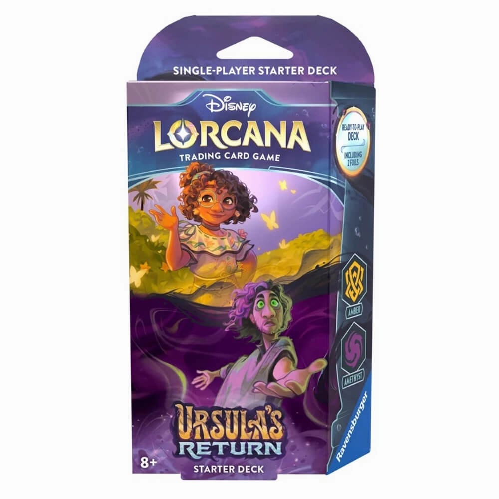 Ravensburger Toys Disney Lorcana TCG Ursula's Return Madrigal Magic Starter Deck (Mirabel and Bruno)