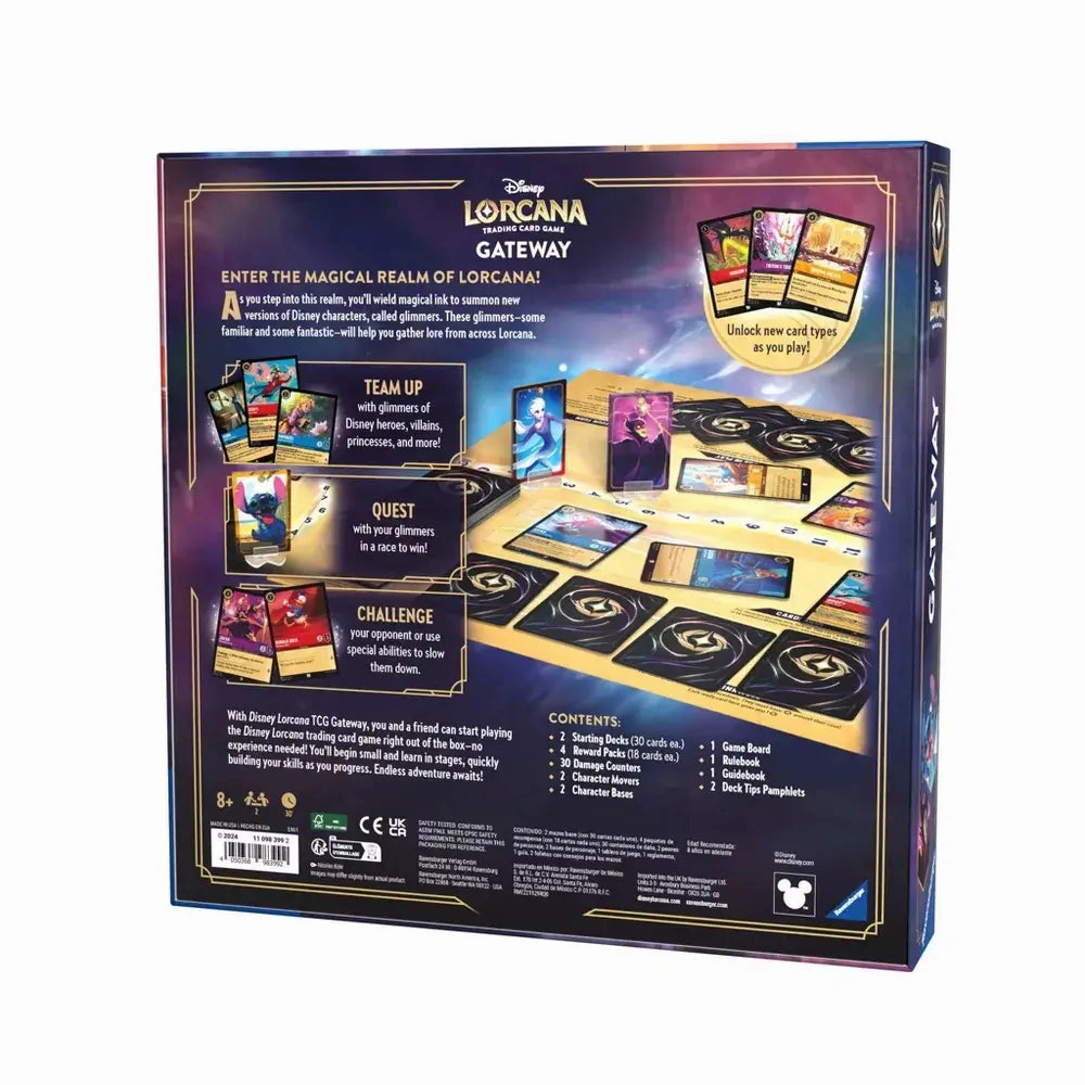 Ravensburger Toys Disney Lorcana Trading Card Game Gateway Endless Adventure