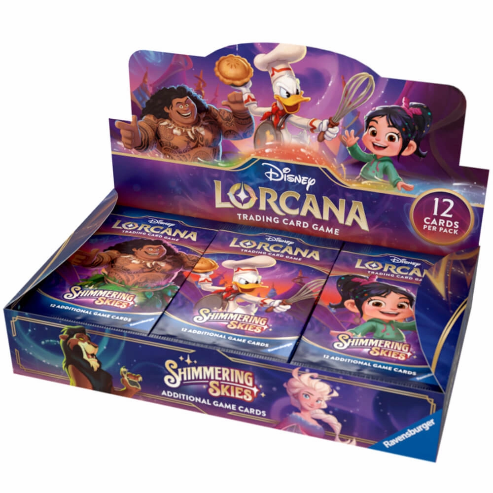 Ravensburger Toys Disney Lorcana Trading Card Game Shimmering Skies Booster Pack