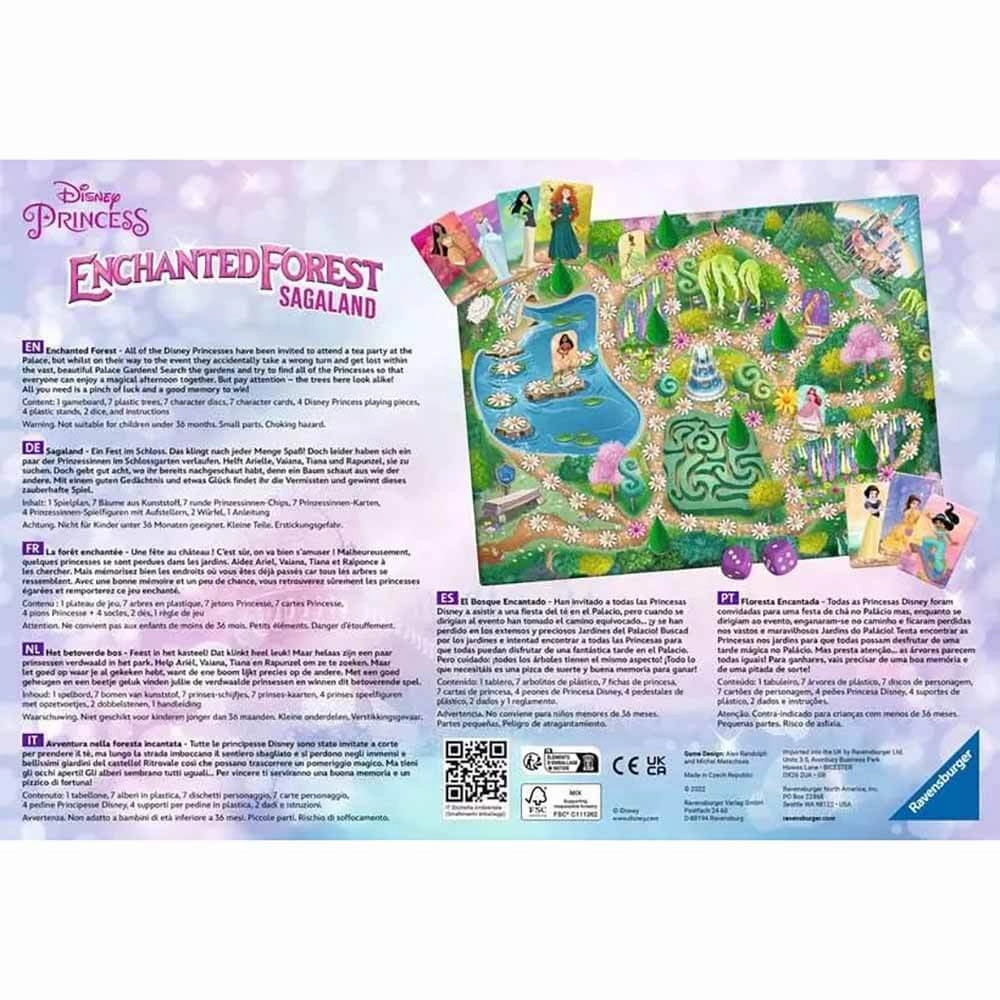 Ravensburger Toys Disney Princess Enchanted Forest Magical Memory Game