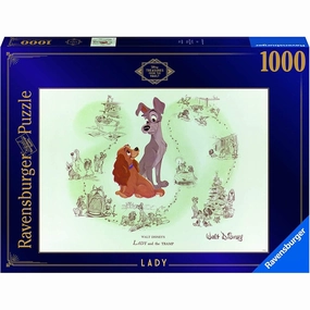 Ravensburger Toys Disney Vault: Lady and the Tramp 1000pc