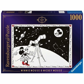 Ravensburger Toys Disney Vault: Minnie & Mickey Space 1000pc