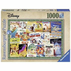 Ravensburger Toys Disney Vintage Movie Posters, 1000pc