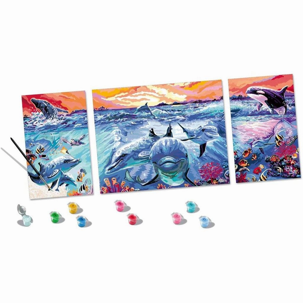 Ravensburger Toys Dolphins at Sunset CreArt
