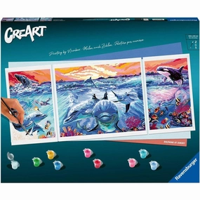 Ravensburger Toys Dolphins at Sunset CreArt