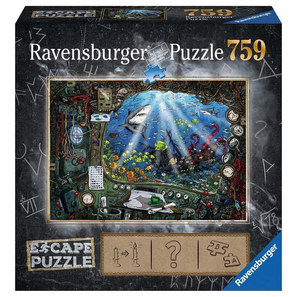 Ravensburger Toys Escape Puzzle: Submarine 759pc