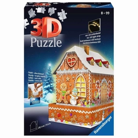 Ravensburger Toys Gingerbread House Night 3D (216pc)