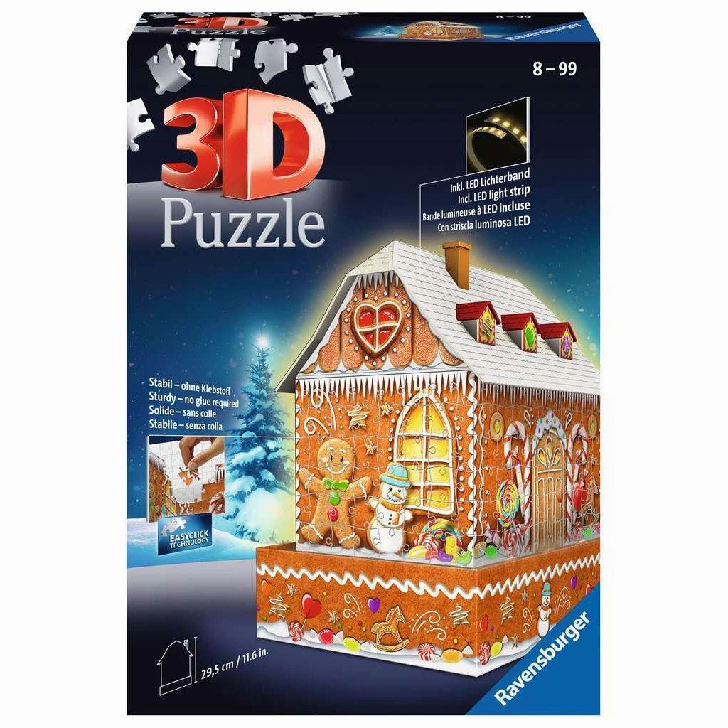 Ravensburger Toys Gingerbread House Night 3D (216pc)