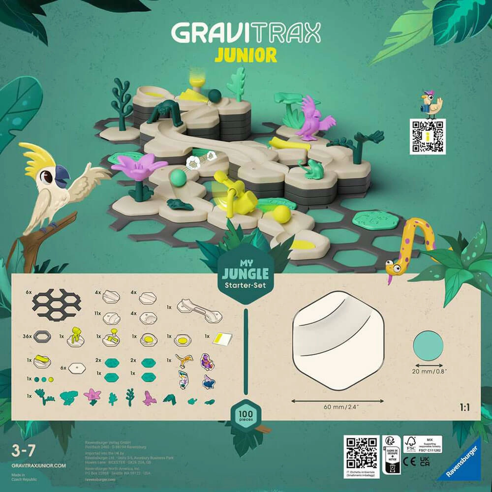 Ravensburger Toys GraviTrax JUNIOR Jungle Starter-Set