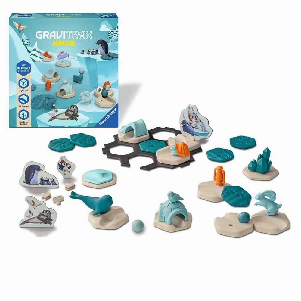 Ravensburger Toys GraviTrax JUNIOR My Ice World Decoration Set