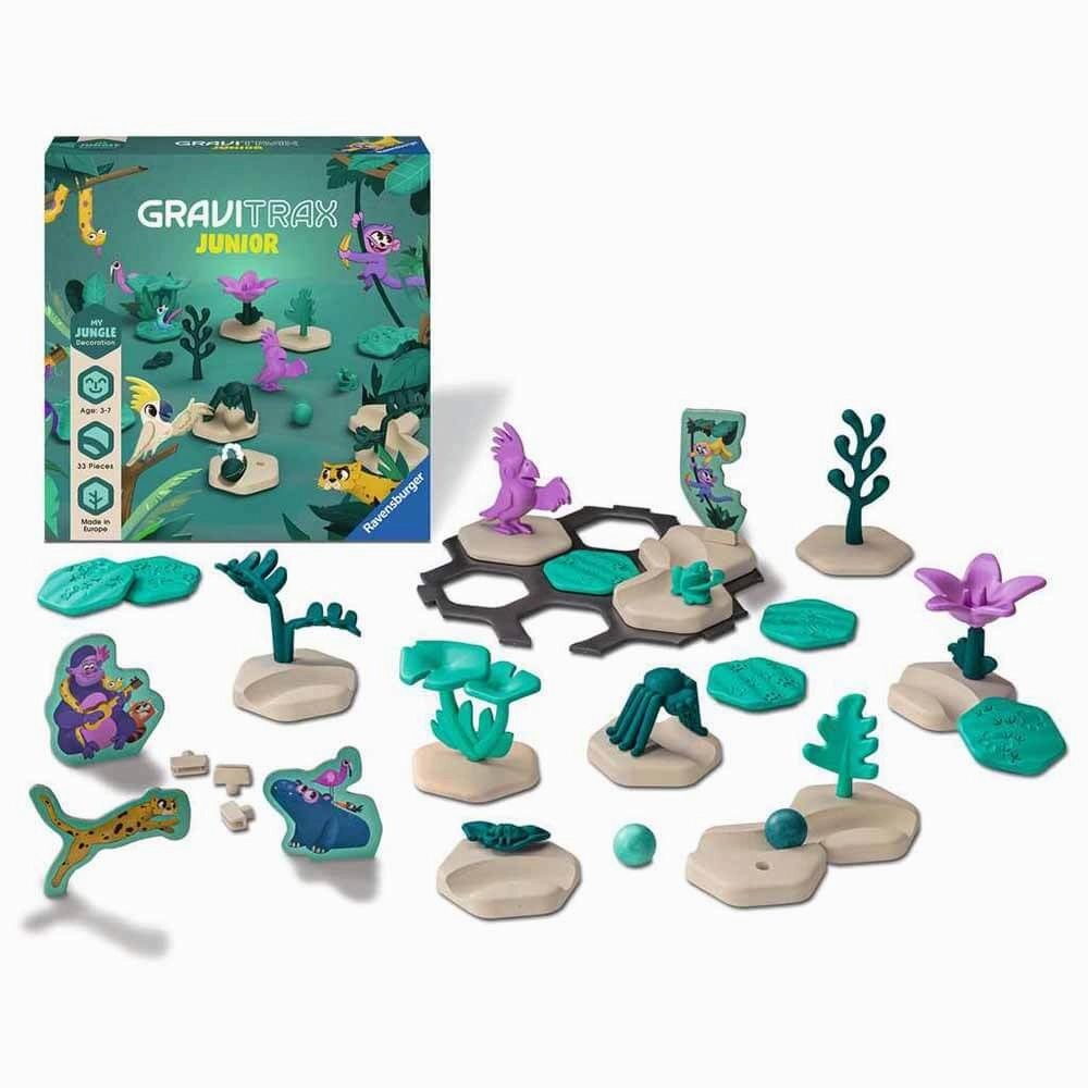 Ravensburger Toys GraviTrax JUNIOR My Jungle Decoration Set